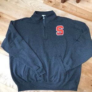 SYRACUSE University 3/4 zip sweatshirt